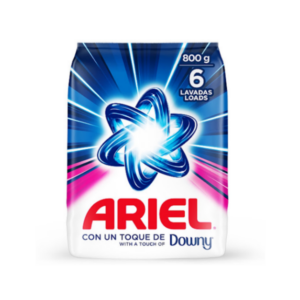 DETERGENTE ARIEL EN POLVO CON DOWNY 800G (P&G)