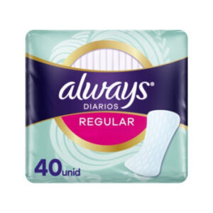ALWAYS CON PERFUME PROTECTORES DIARIOS X 40 UND (POLAR)(MISCELANEOS)