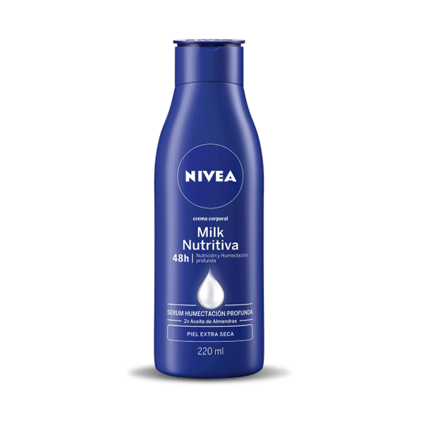 CREMA CORPORAL NIVEA MILK NUTRITIVA 220ML