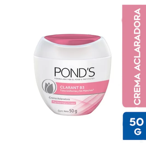 CREMA PONDS CLARANT B3 PIEL NORMAL/GRASA 50G