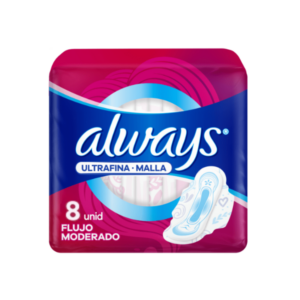 TOALLAS ULTRAFINAS DIA X 8 ALWAYS (MISCELANEOS)