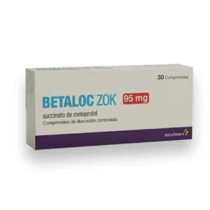 BETALOC ZOK 95MG X 30 COMP (METOPROLOL)(ASTRAZENECA)