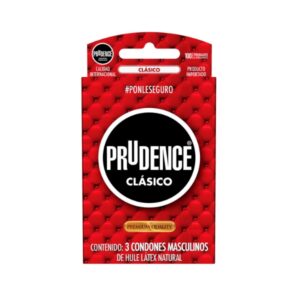 PRESERVATIVOS PRUDENCE CLASICO X 3 UNI