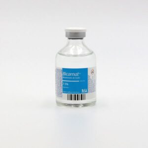 BICARBONATO DE SODIO 7.5% AMP (BICARNAT)(PISA)(AMPOLLAS)