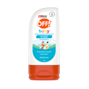 OFF BABY REPELENTE 3MESES CON ALOE VERA+GLICERINA 100ML (SC JOHNSON)