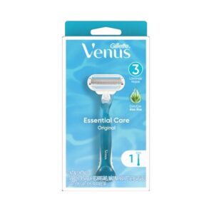 MAQUINA D/AFEIT ESSENTIAL CARE GILLETTE VENUS PINK X1