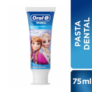 CREMA DENTAL ORAL B CON FLUOR PARA NIÑOS X 100 GR