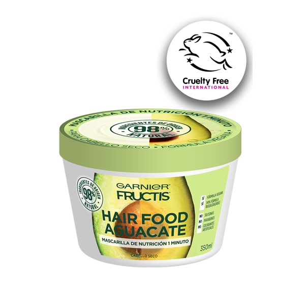 FRUCTIS MASCARILLA NUTRI CABELLO SECO AGUACATE  X 350ML (GARNIER)