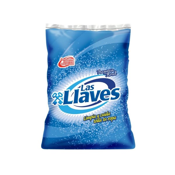 LAS LLAVES DETERGENTE DOBLE ACCION FLORAL 900G (MISCELANEOS)