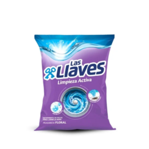 LAS LLAVES DETERGENTE LIMPIEZA ACTIVA FLORAL 400G