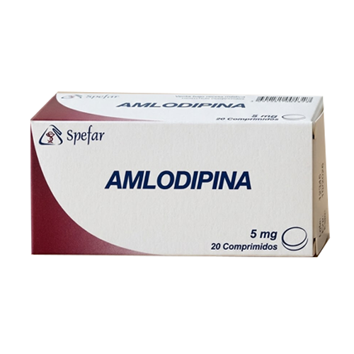 AMLODIPINA 5MG X 20 COMP (SPEFAR)