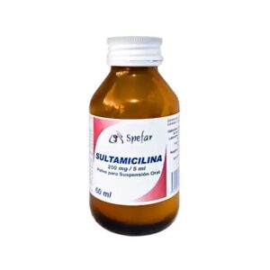 SULTAMICILINA 250MG/5ML SUSP 60ML (SPEFAR) (JARABES)