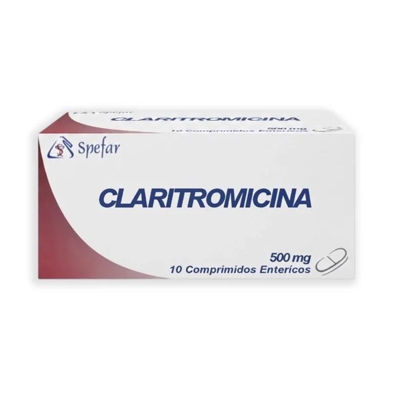 CLARITROMICINA 500MG X 10 COMPR (SPEFAR)