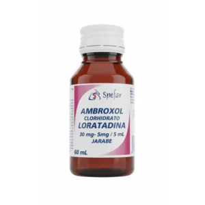 AMBROXOL + LORATADINA 30MG/5MG – 5ML  60ML (SPEFAR)(JARABE)