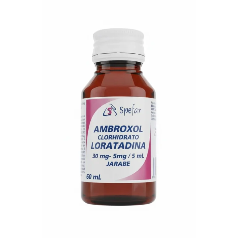AMBROXOL + LORATADINA 30MG/5MG – 5ML  60ML (SPEFAR)(JARABE)