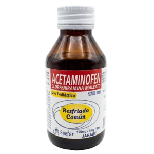 ACETAMINOFEN + CLORFENIRAMINA 125MG-1MG/5ML X 120ML JAB PED (SPEFAR)