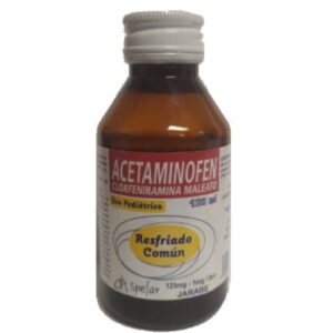 ACETAMINOFEN 125MG + CLORFENIRAMINA 1MG JBE (SPEFAR) (JARABES)