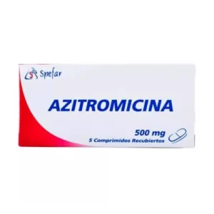 AZITROMICINA 500MG X 5 COMP (SPEFAR)(TABLETAS)