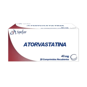 ATORVASTATINA 40MG X 20 COMP (SPEFAR)(TABLETAS)