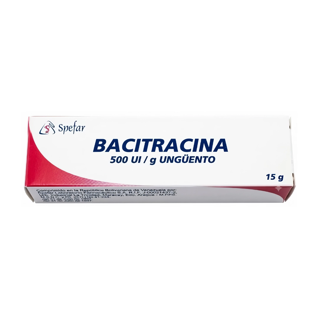BACITRACINA 500 UI UNGUENTO X 15GR (SPEFAR)