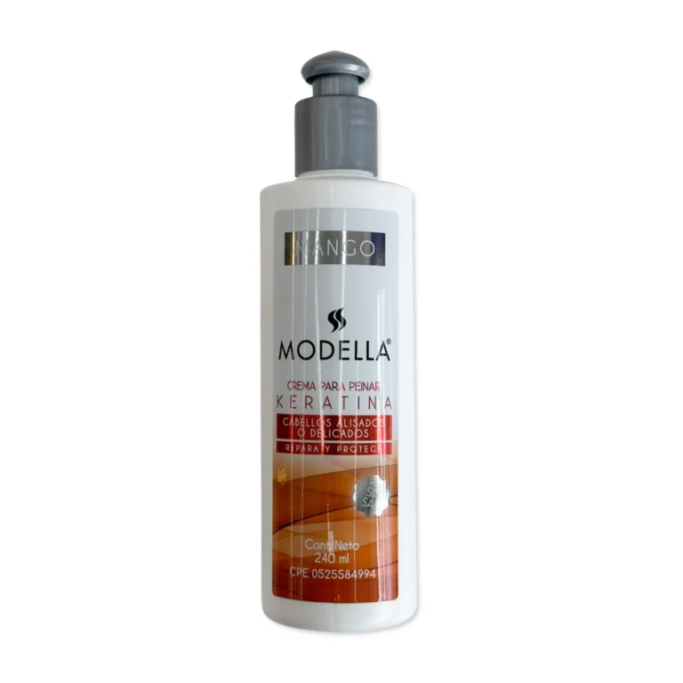 CREMA PARA PEINAR KERATINA CABELLO DELICADO MANGO X 240ML (MODELLA)