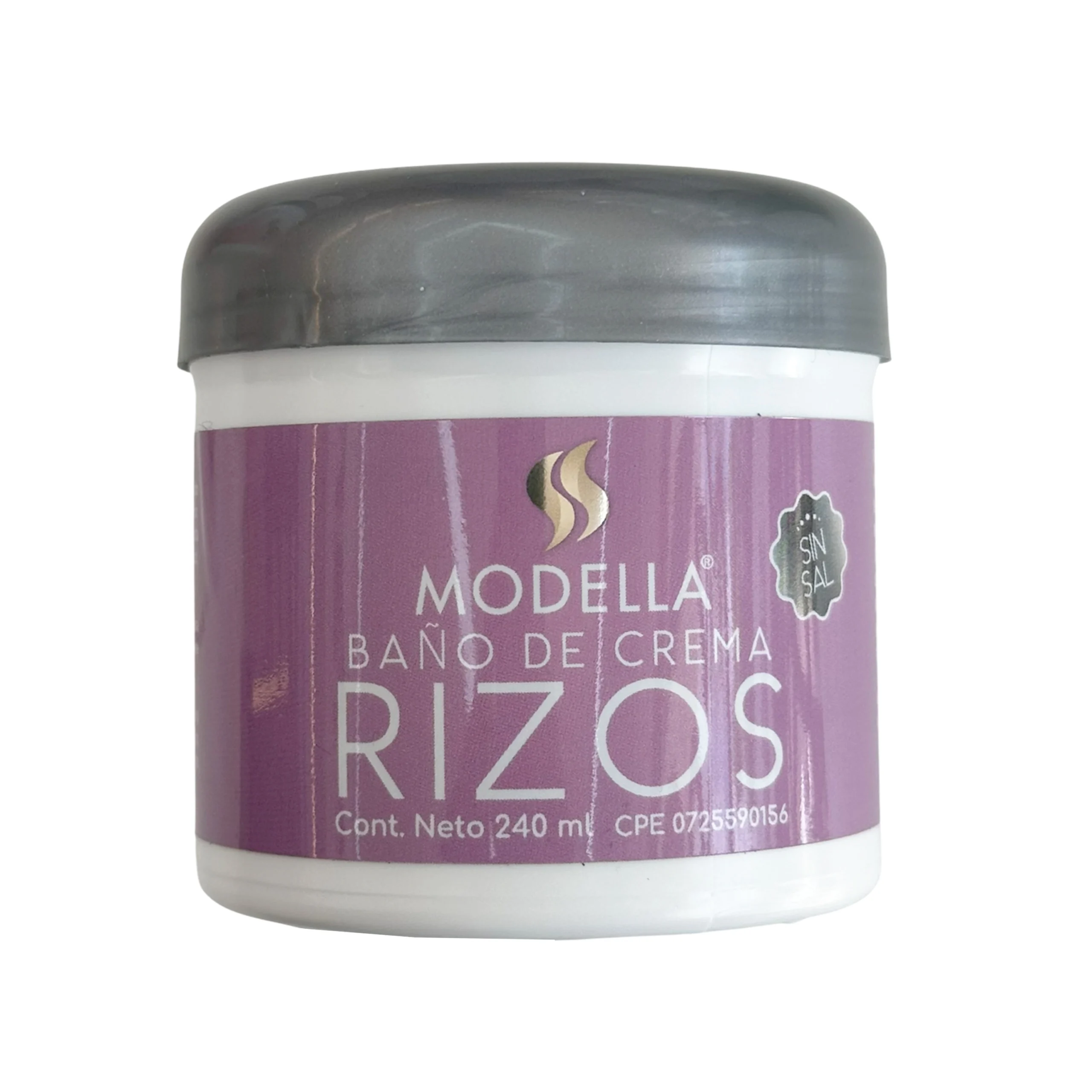 BAÑO DE CREMA RIZOS X 240 ML SIN SAL (MODELLA)