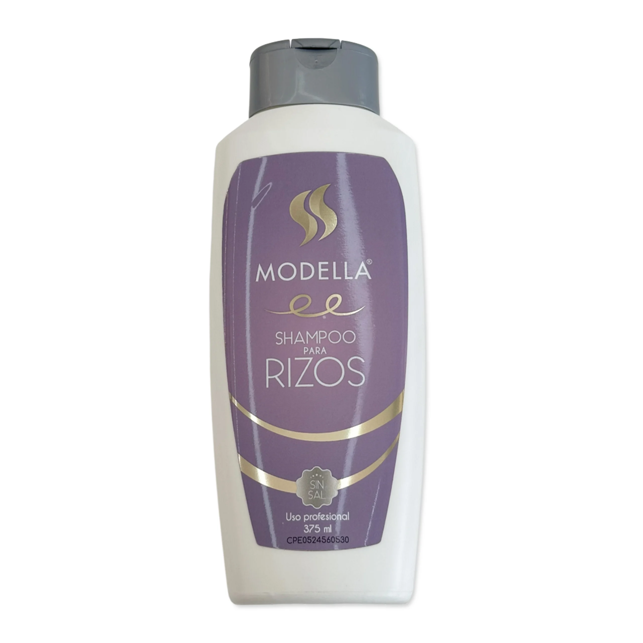 SHAMPOO PARA RIZOS X 375 ML SIN SAL (MODELLA)