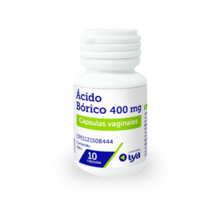 ACIDO BORICO 400 MG X 10 CAPSULAS VAGINALES (LYA)