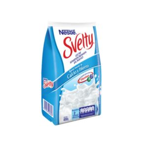 LECHE SEMI DESCREMADA SVELTY 400G