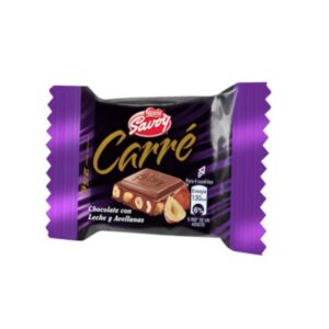 CHOCOLATE CARRE AVELLANA 25G (NESTLE)
