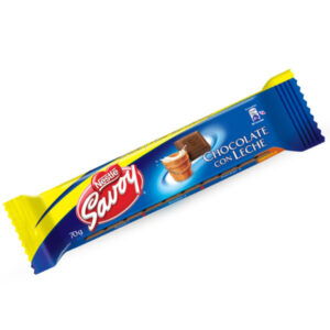 CHOCOLATE SAVOY LECHE 70G (NESTLE)