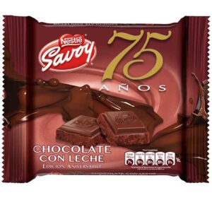 CHOCOLATE SAVOY 75 A„OS 100G (NESTLE)