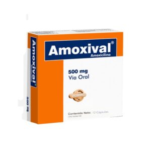 AMOXIVAL 500MG X 12 CAP (AMOXICILINA)(VALMORCA)(TABLETAS)