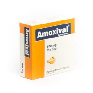 AMOXIVAL 500MG X 12 CAP (AMOXICILINA)(VALMORCA)(TABLETAS)