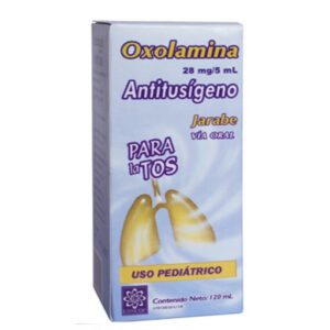 OXOLAMINA 28MG/5ML JBE PEDI 120 ML (GENCER)(JARABE)