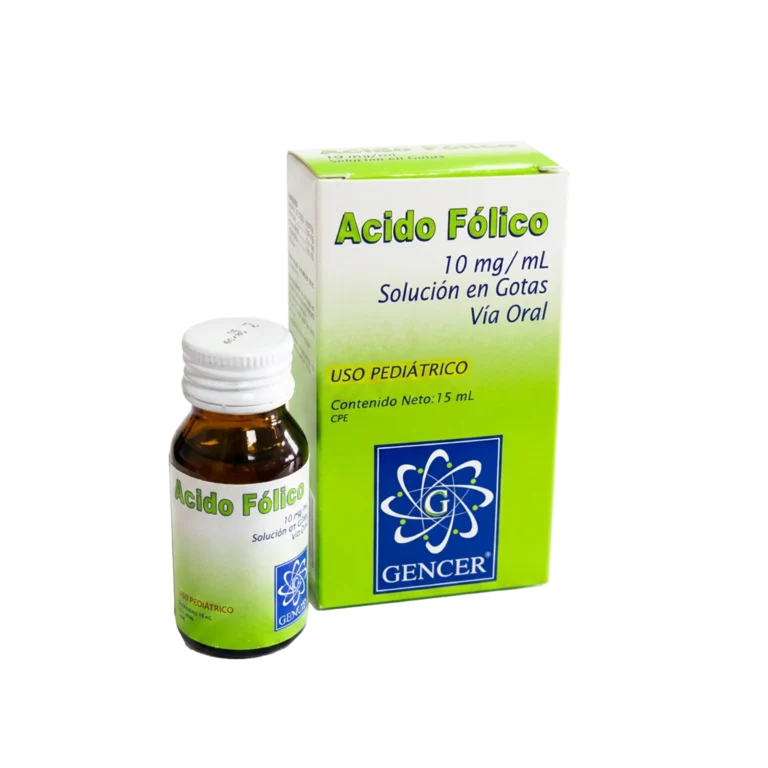 ACIDO FOLICO 10MG GTAS X 15ML (GENCER)(GOTAS)