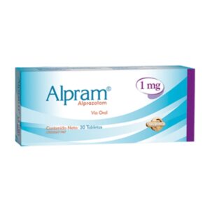 ALPRAM 1MG X 30 TAB (ALPRAZOLAM)(VALMORCA)(PSICOTROPICOS)