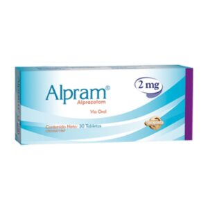 ALPRAM 2MG X 30 TAB (ALPRAZOLAM) (VALMORCA) (PSICOTROPICOS)