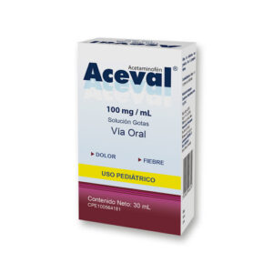 ACEVAL GOTAS 100MG/ML (ACETAMINOFEN)(VALMORCA)(GOTAS)