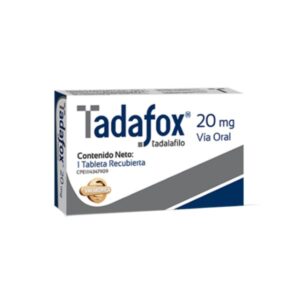 TADAFOX 20MG X 1 TAB (TADALAFILO)(VALMORCA)(TABLETAS)