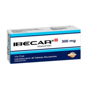 IBECAR 300MG X 30 TAB (IRBESARTAN) (VALMORCA)