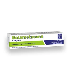 BETAMETASONA 4MG/1ML AMP X 3ML (GENCER)