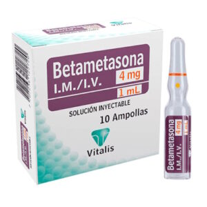 BETAMETASONA 4MG/3ML X 1AMP (GENCER)