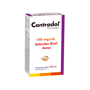 CONTRADOL 100MG/ML X 15ML (TRAMADOL) (GOTAS) (VALMORCA)(PSICOTROPICOS)