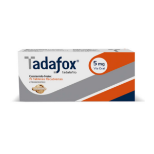 TADAFOX 5MG X 15 TAB (TADALAFILO)(VALMORCA)(TABLETAS)
