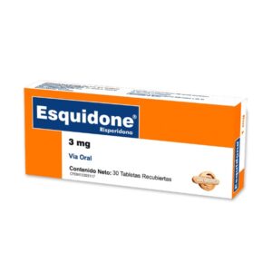 ESQUIDONE 3MG X 30 TAB (RISPERIDONA)(VALMORCA)(TABLETAS)