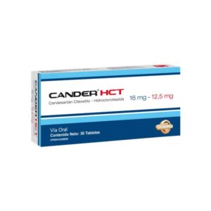 CANDER HCT 16MG/12,5MG X 30 TAB (CANDESARTAN+HCT)(VALMORCA)(TABLETAS)