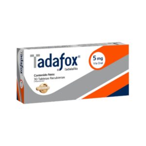 TADAFOX 5MG X 30 TAB (TADALAFILO)(VALMORCA)(TABLETAS)