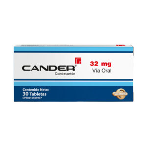 CANDER 32MG X 30 TAB (CANDESARTAN)(VALMORCA)(TABLETAS)