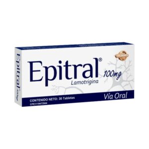 EPITRAL 100MG X 30 TAB (LAMOTRIGINA) (VALMORCA) (TABLETAS)